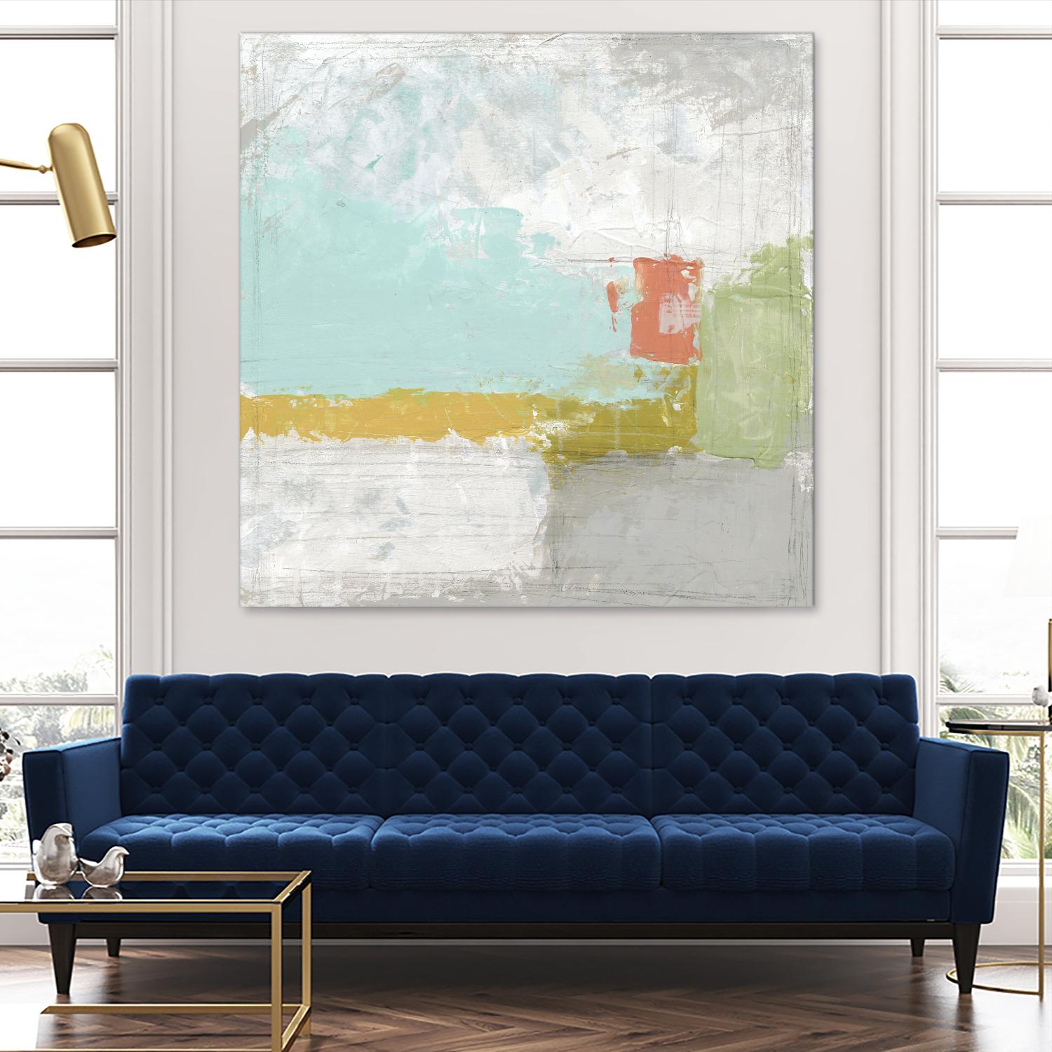 Coastal Quadrant II by June Erica Vess on GIANT ART - abstract