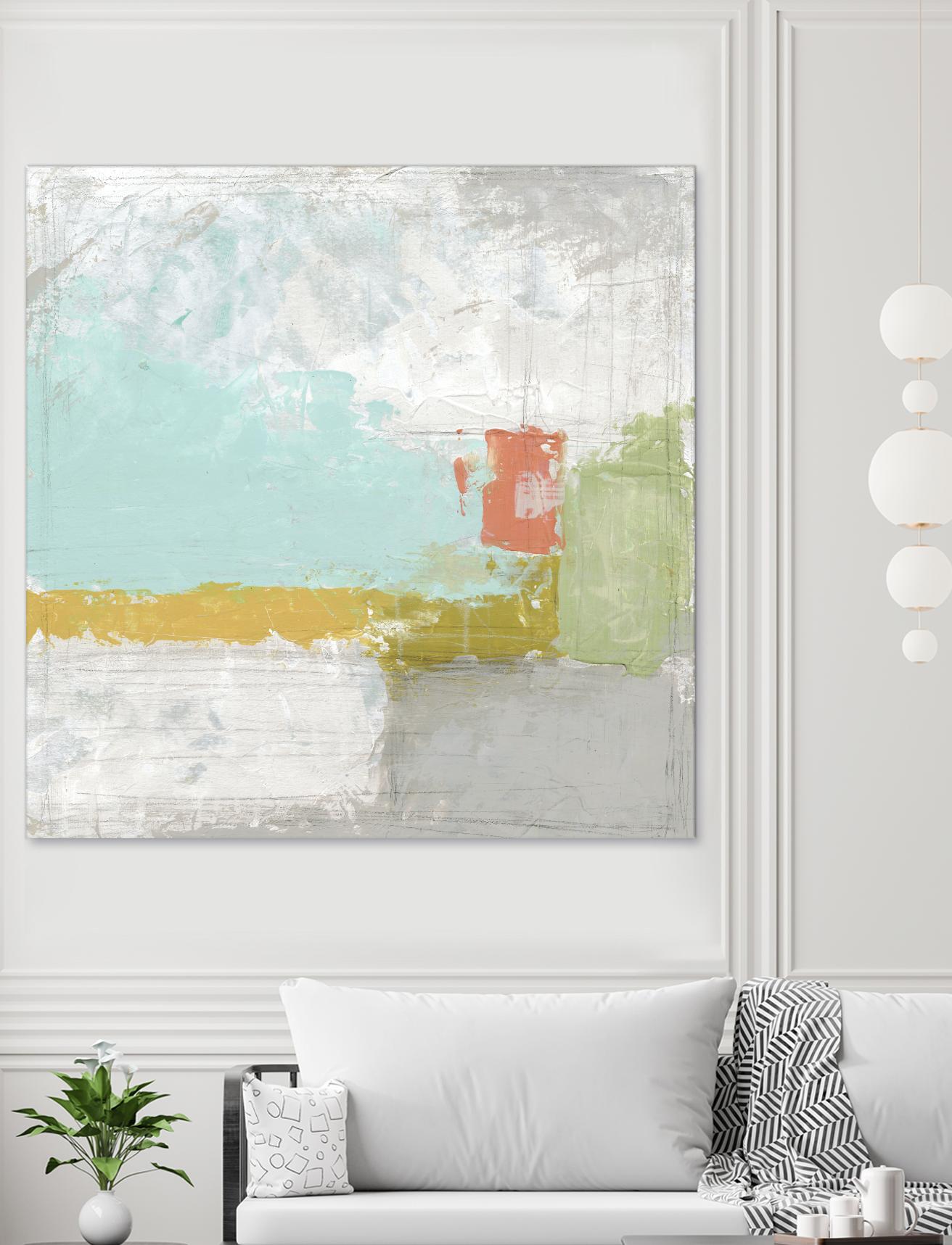 Coastal Quadrant II by June Erica Vess on GIANT ART - abstract