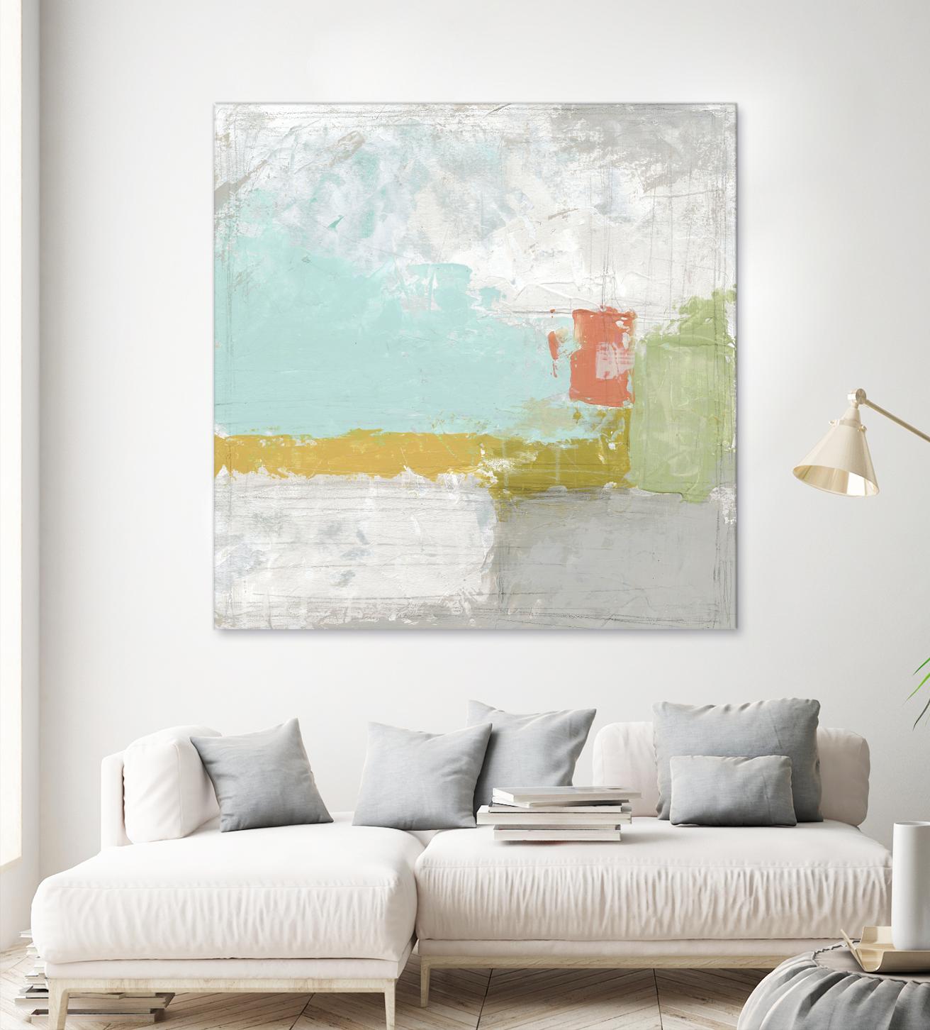 Coastal Quadrant II by June Erica Vess on GIANT ART - abstract