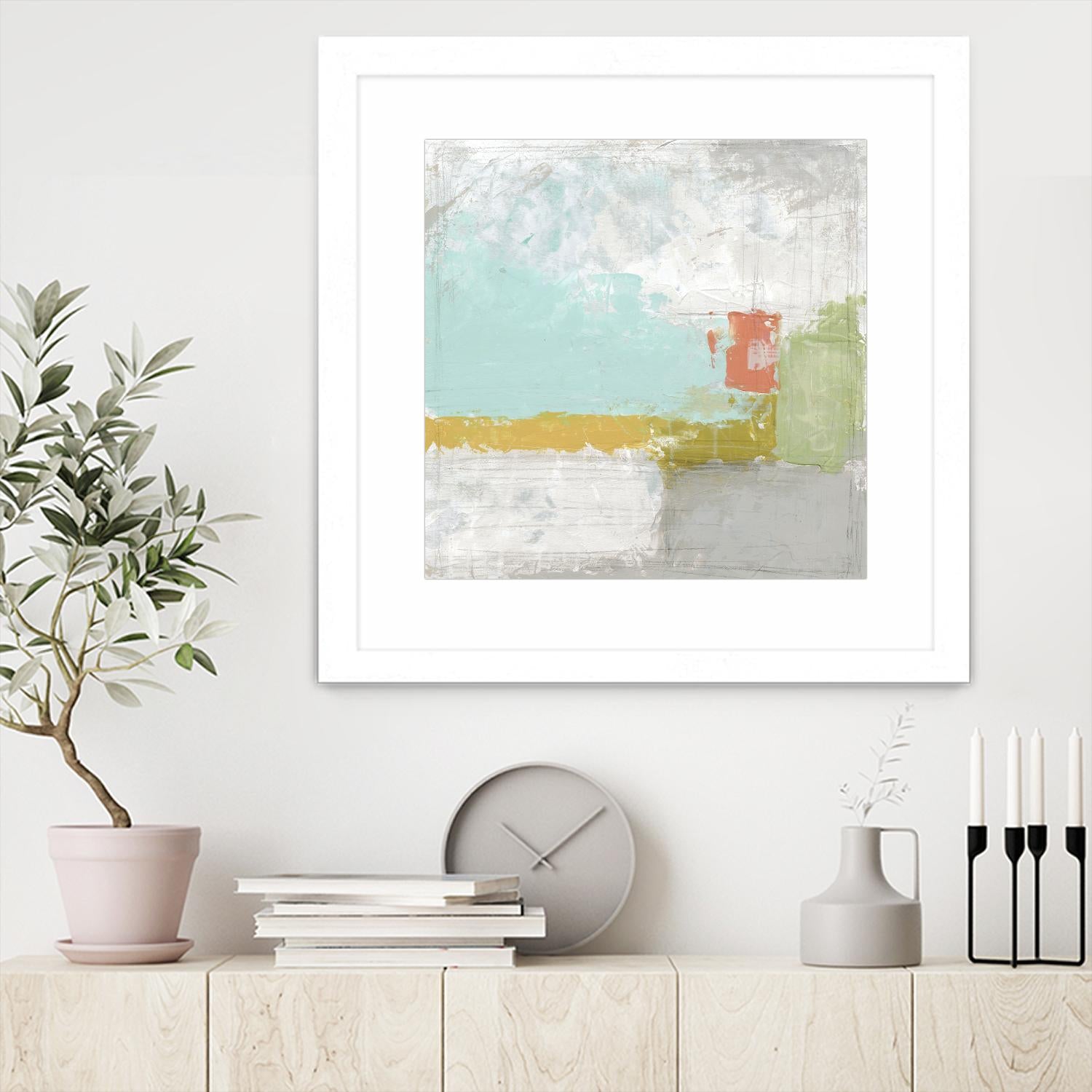 Coastal Quadrant II by June Erica Vess on GIANT ART - abstract