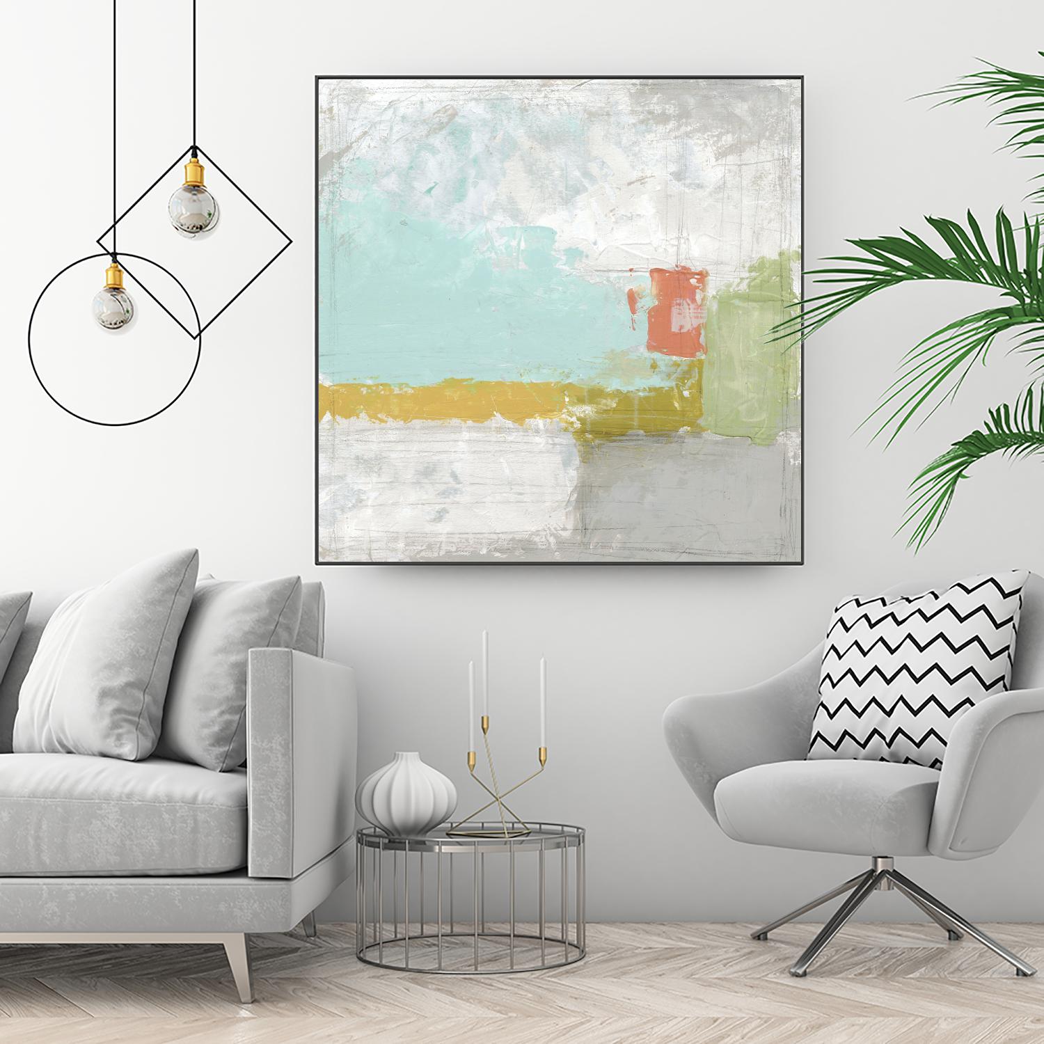 Coastal Quadrant II by June Erica Vess on GIANT ART - abstract