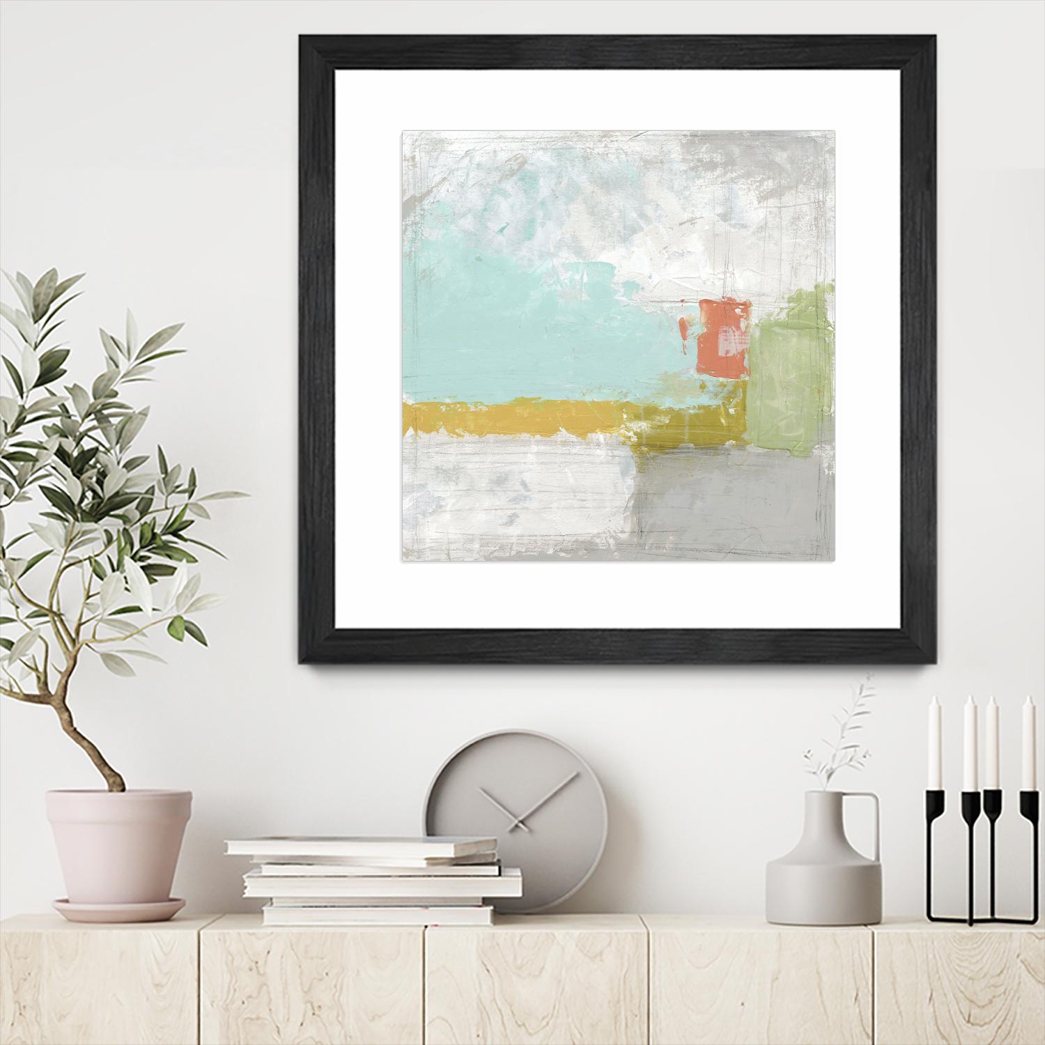 Coastal Quadrant II by June Erica Vess on GIANT ART - abstract