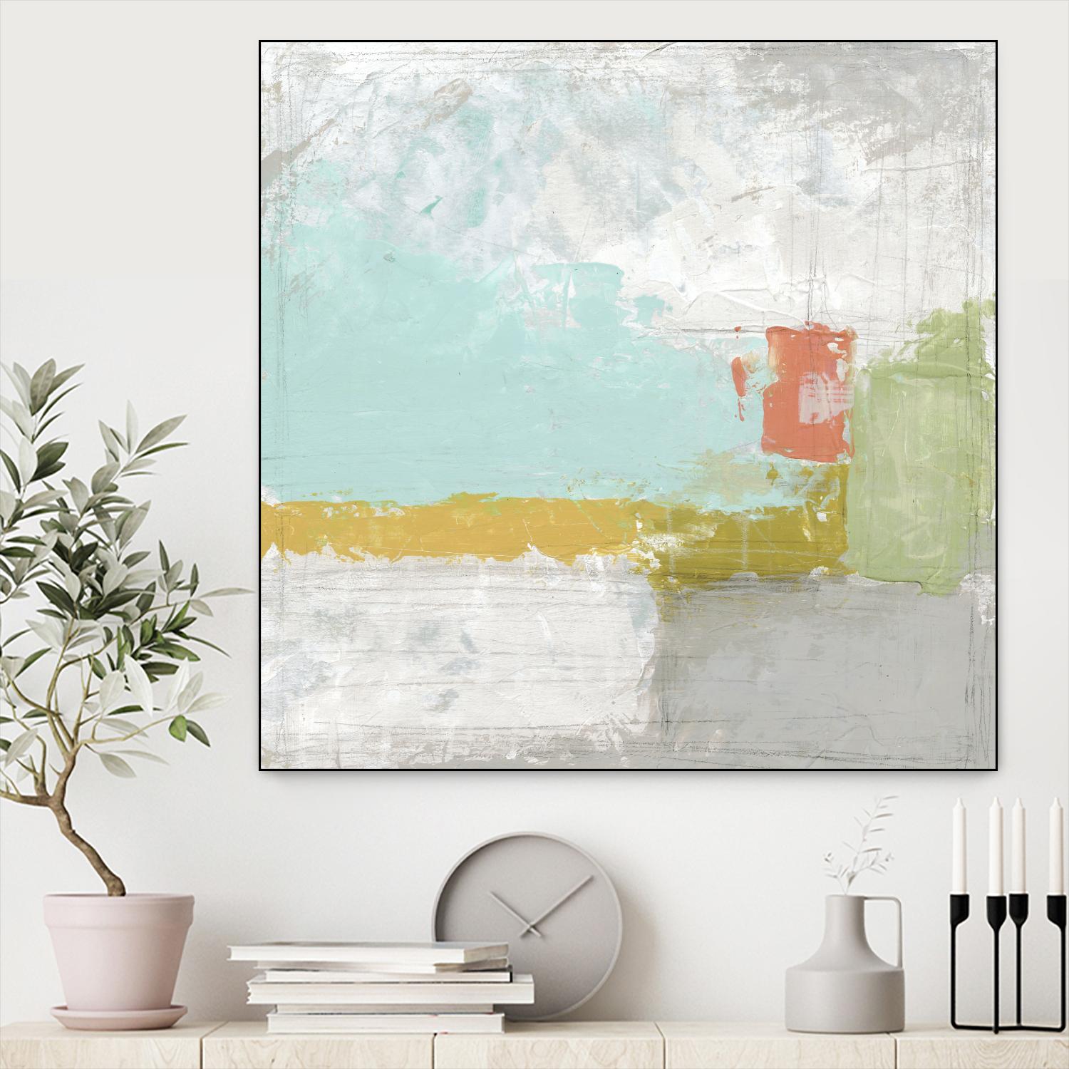 Coastal Quadrant II by June Erica Vess on GIANT ART - abstract
