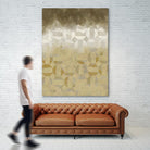 Shifting Earth I by Alonzo Saunders on GIANT ART - yellow abstract