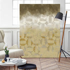 Shifting Earth I by Alonzo Saunders on GIANT ART - yellow abstract
