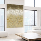 Shifting Earth I by Alonzo Saunders on GIANT ART - yellow abstract