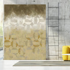 Shifting Earth I by Alonzo Saunders on GIANT ART - yellow abstract