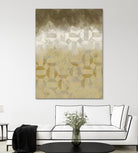 Shifting Earth I by Alonzo Saunders on GIANT ART - yellow abstract