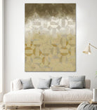 Shifting Earth I by Alonzo Saunders on GIANT ART - yellow abstract