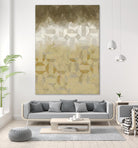 Shifting Earth I by Alonzo Saunders on GIANT ART - yellow abstract