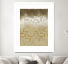 Shifting Earth I by Alonzo Saunders on GIANT ART - yellow abstract