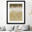 Shifting Earth I by Alonzo Saunders on GIANT ART - yellow abstract