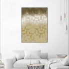 Shifting Earth I by Alonzo Saunders on GIANT ART - yellow abstract