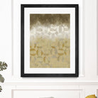 Shifting Earth I by Alonzo Saunders on GIANT ART - yellow abstract