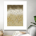 Shifting Earth I by Alonzo Saunders on GIANT ART - yellow abstract