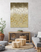 Shifting Earth I by Alonzo Saunders on GIANT ART - yellow abstract