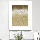 Shifting Earth I by Alonzo Saunders on GIANT ART - yellow abstract