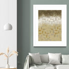 Shifting Earth I by Alonzo Saunders on GIANT ART - yellow abstract