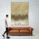 Shifting Earth II by Alonzo Saunders on GIANT ART - yellow abstract
