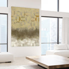 Shifting Earth II by Alonzo Saunders on GIANT ART - yellow abstract