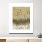 Shifting Earth II by Alonzo Saunders on GIANT ART - yellow abstract