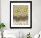 Shifting Earth II by Alonzo Saunders on GIANT ART - yellow abstract