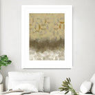 Shifting Earth II by Alonzo Saunders on GIANT ART - yellow abstract