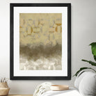 Shifting Earth II by Alonzo Saunders on GIANT ART - yellow abstract