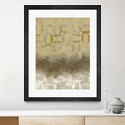 Shifting Earth II by Alonzo Saunders on GIANT ART - yellow abstract