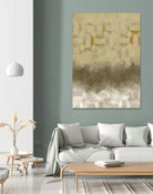 Shifting Earth II by Alonzo Saunders on GIANT ART - yellow abstract