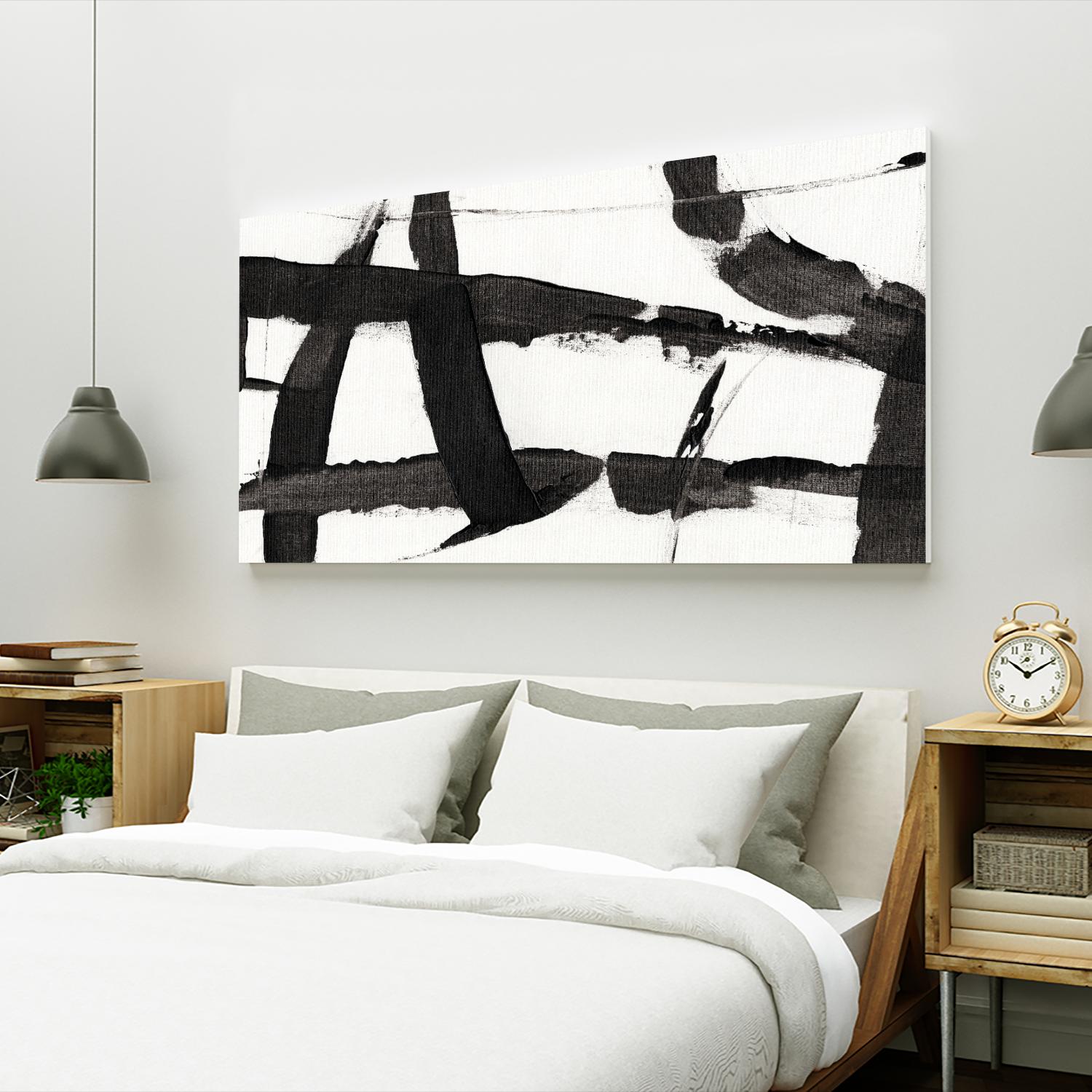 Obsidian Harmony II by Tim OToole on GIANT ART - black abstract