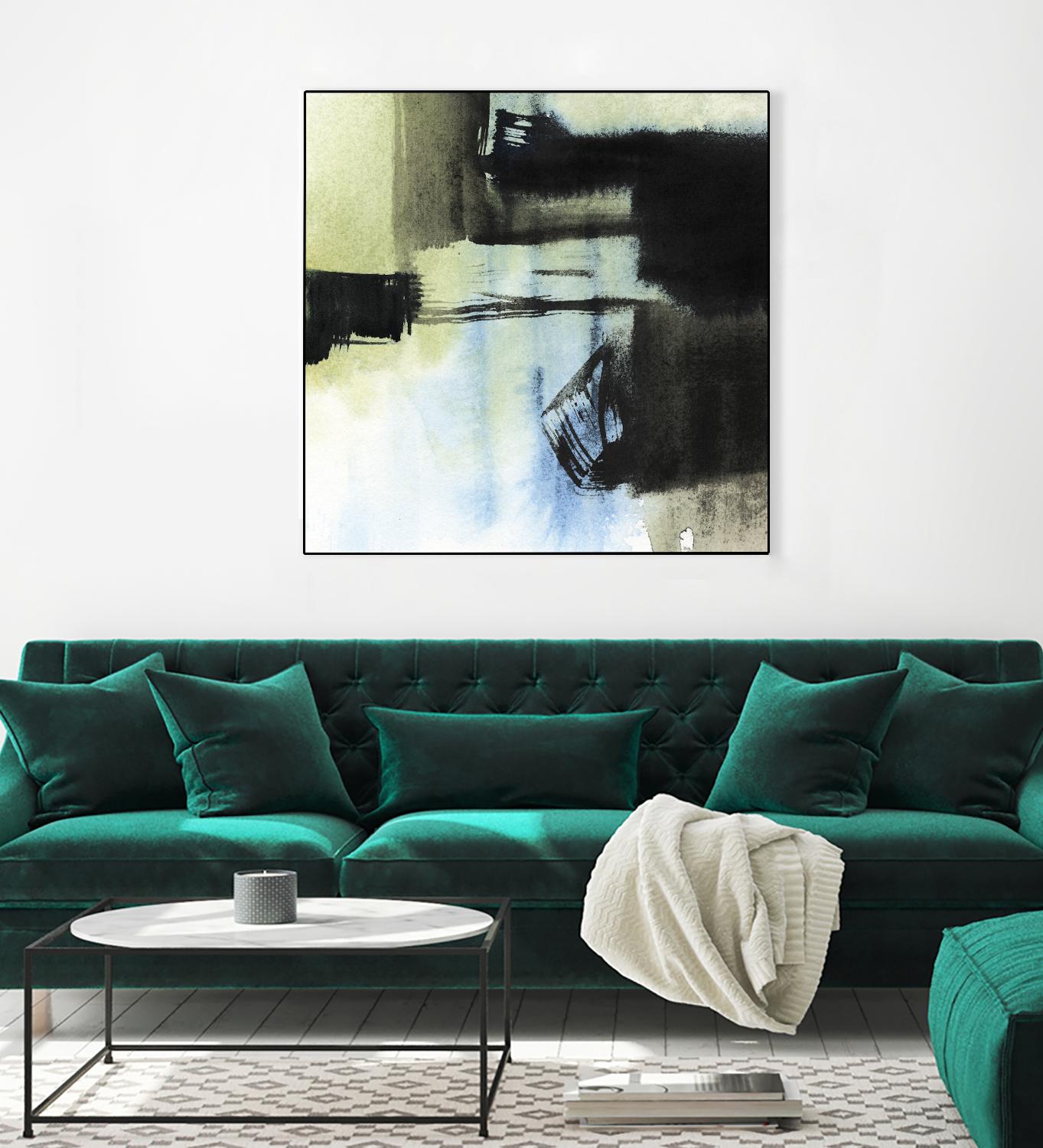 Obscured Plane I by Jennifer Goldberger on GIANT ART - abstract