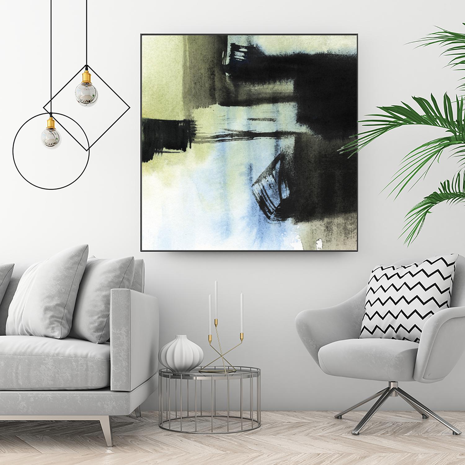 Obscured Plane I by Jennifer Goldberger on GIANT ART - abstract