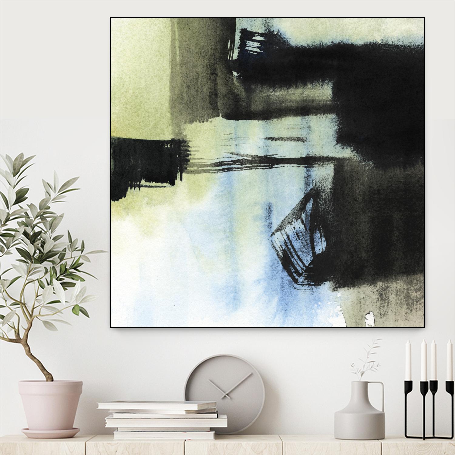 Obscured Plane I by Jennifer Goldberger on GIANT ART - abstract