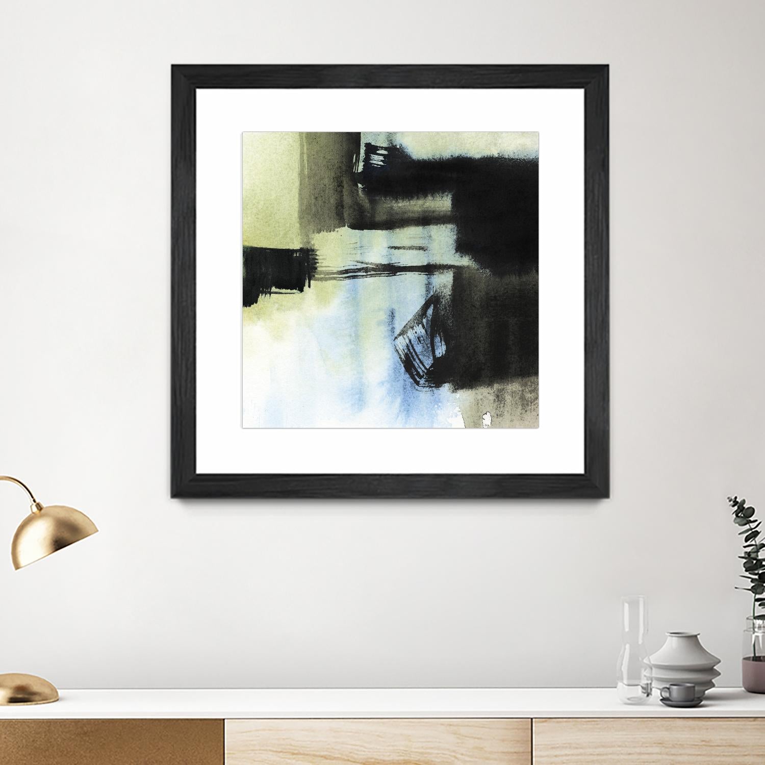 Obscured Plane I by Jennifer Goldberger on GIANT ART - abstract