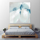 Trace Echo II by June Erica Vess on GIANT ART - blue abstract