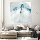 Trace Echo II by June Erica Vess on GIANT ART - blue abstract