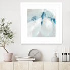 Trace Echo II by June Erica Vess on GIANT ART - blue abstract