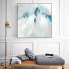 Trace Echo II by June Erica Vess on GIANT ART - blue abstract