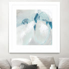 Trace Echo II by June Erica Vess on GIANT ART - blue abstract