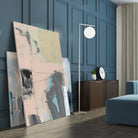 Pink-A- Boo I by Jennifer Goldberger on GIANT ART - abstract