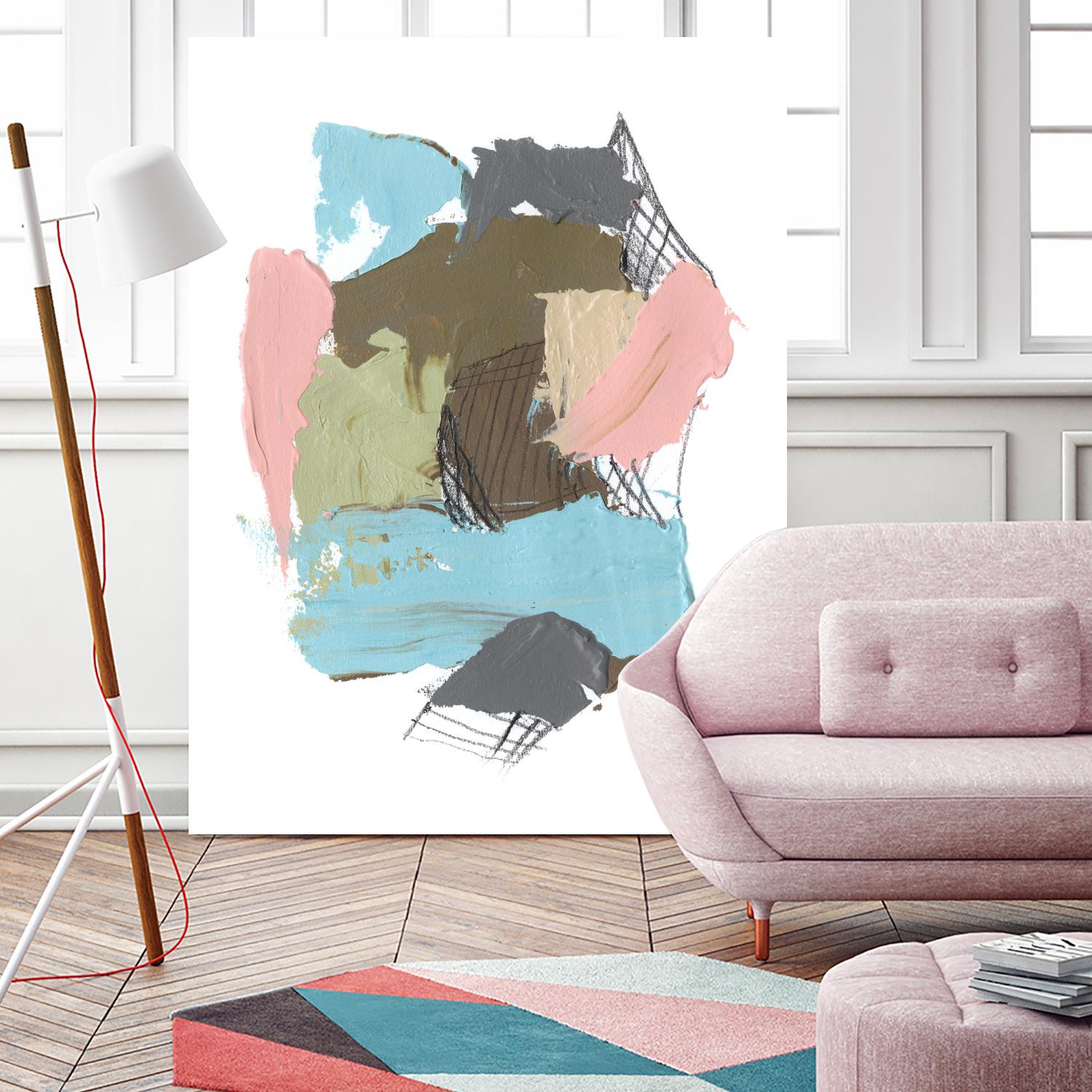 Paint Web II by Jennifer Goldberger on GIANT ART - abstract