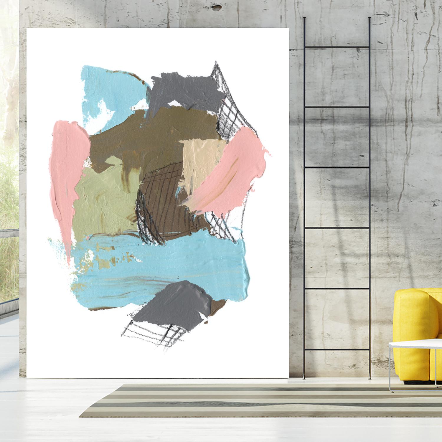 Paint Web II by Jennifer Goldberger on GIANT ART - abstract