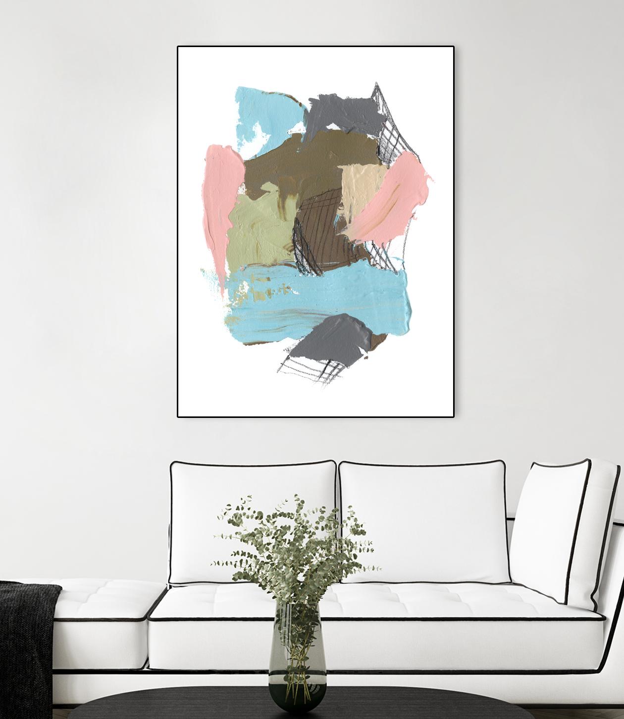 Paint Web II by Jennifer Goldberger on GIANT ART - abstract