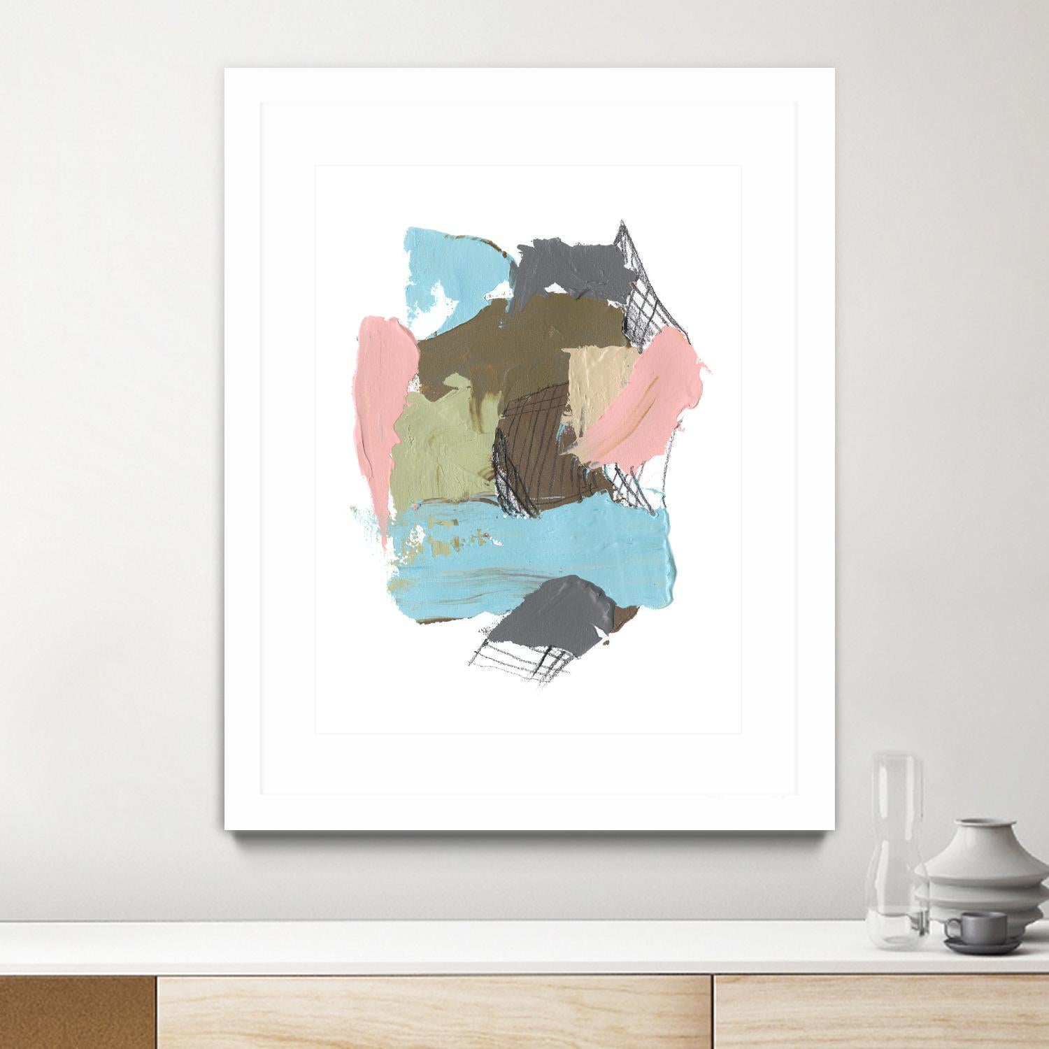 Paint Web II by Jennifer Goldberger on GIANT ART - abstract