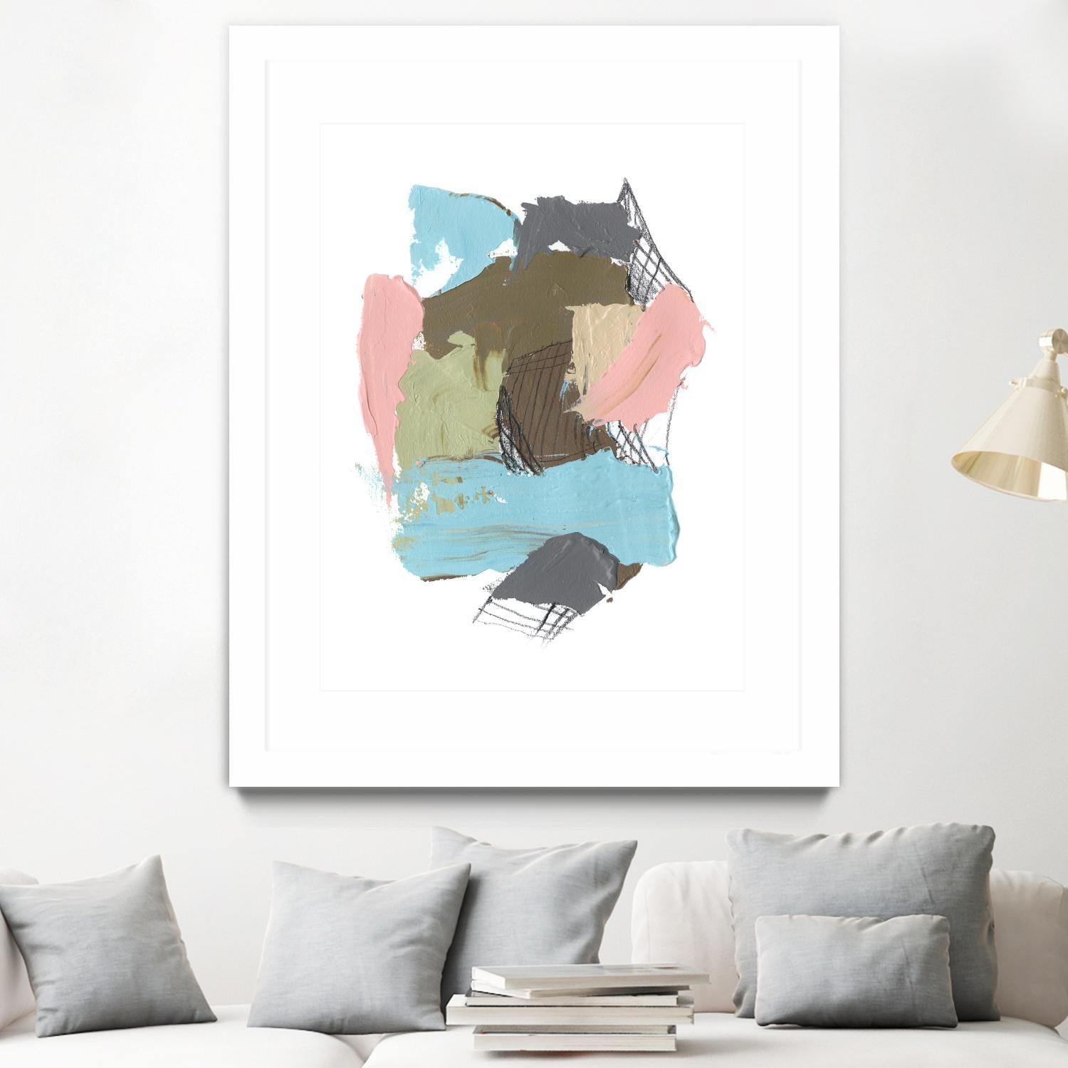 Paint Web II by Jennifer Goldberger on GIANT ART - abstract