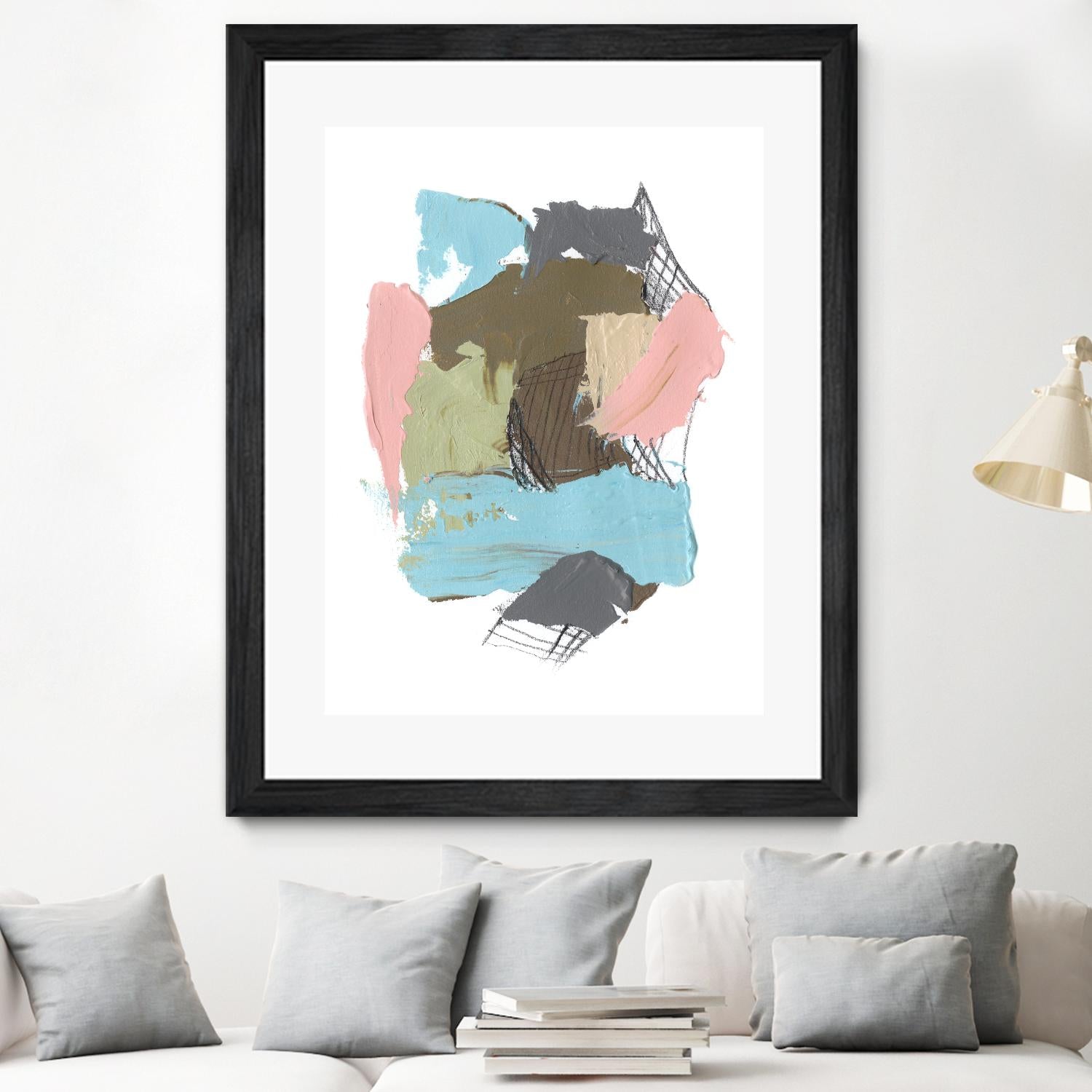 Paint Web II by Jennifer Goldberger on GIANT ART - abstract