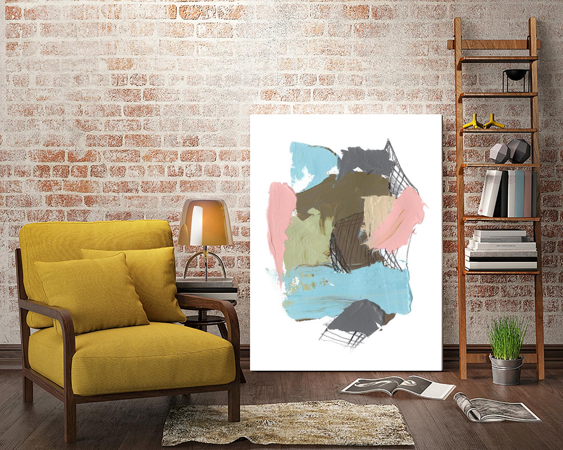 Paint Web II by Jennifer Goldberger on GIANT ART - abstract