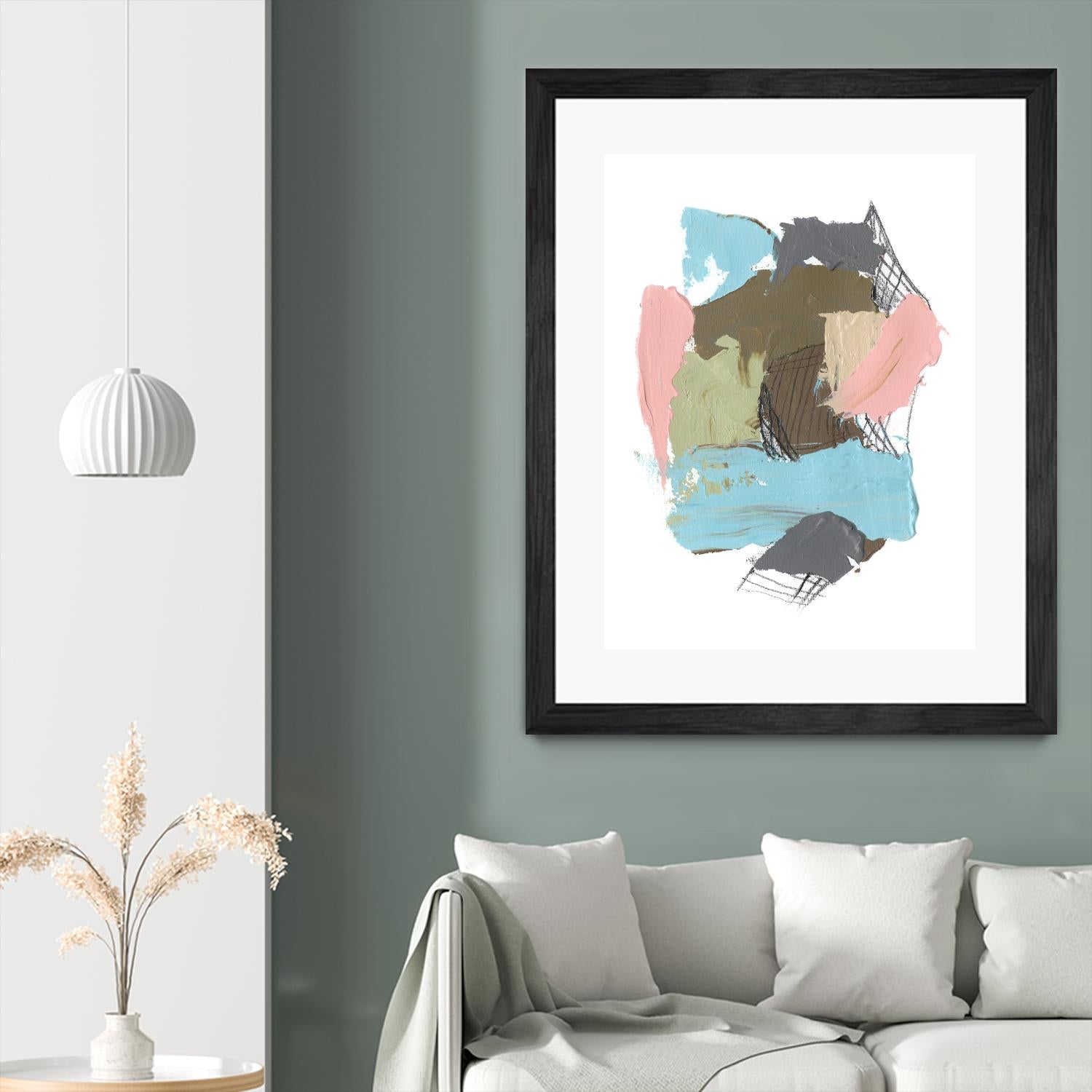 Paint Web II by Jennifer Goldberger on GIANT ART - abstract