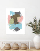 Paint Web II by Jennifer Goldberger on GIANT ART - abstract